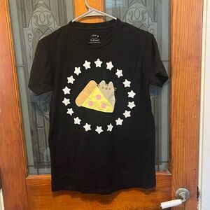Pusheen pizza tee